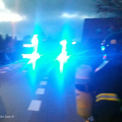 Fire brigade knocking on the door: Instantly Evacuate within 5 minutes!