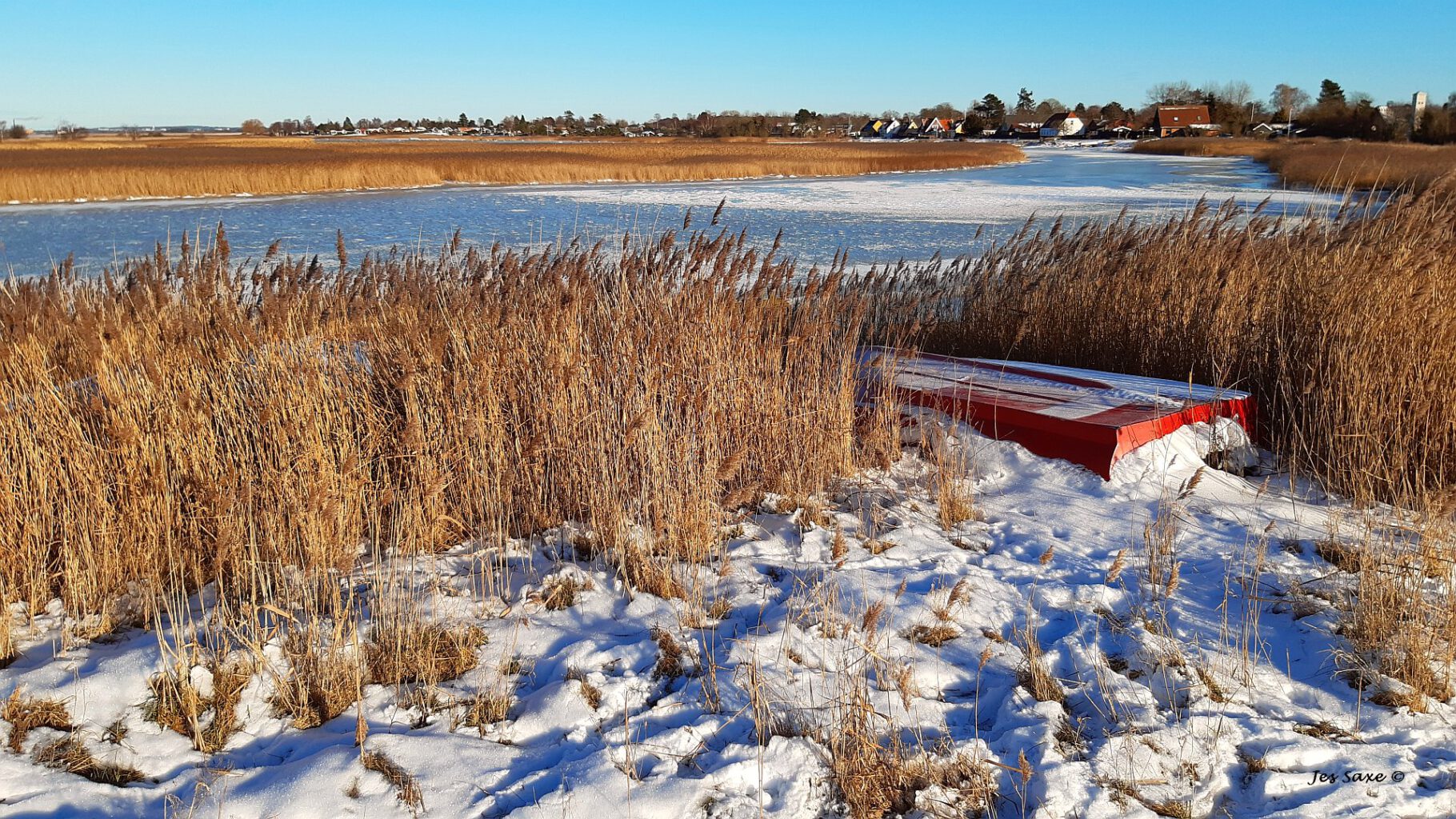 Denmark by winter . Photo: Jes Saxe © #karrebæksminde