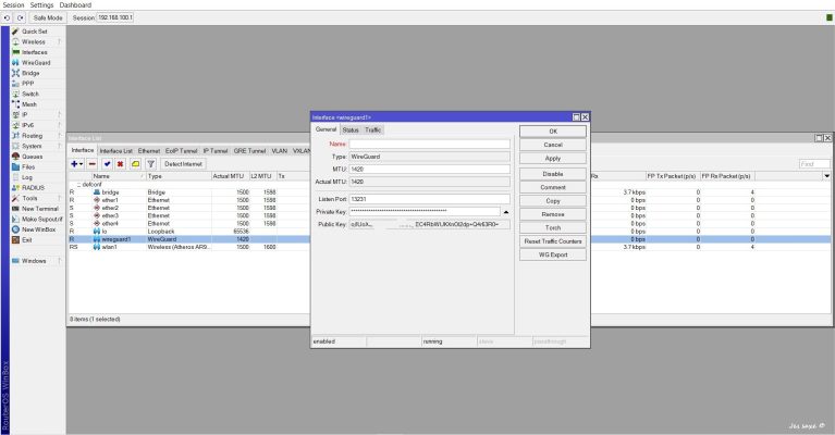 Mikrotik Add Wireguard Interface Jes Saxe ©