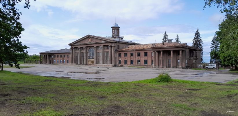 Main building Spilve Airport Plava Riga Latvia