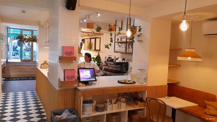 Varm and cosy atmosphere and soft lightning, Cafe Hygge