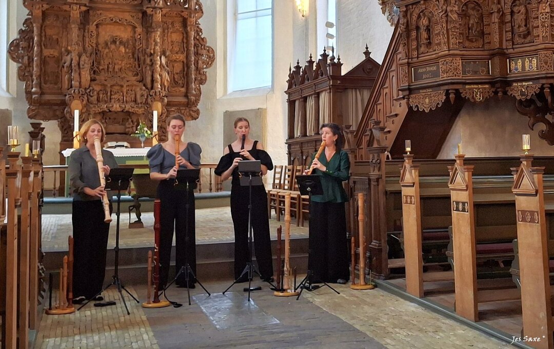 Woodpeckers quartet sct mortens kirke september