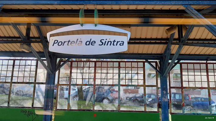 Potel'a de Sinra, next stop end station Sintra.